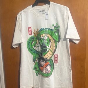 White Dragon Ball Z Graphic Tee